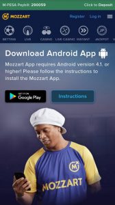 Mozzartbet Install Android apk